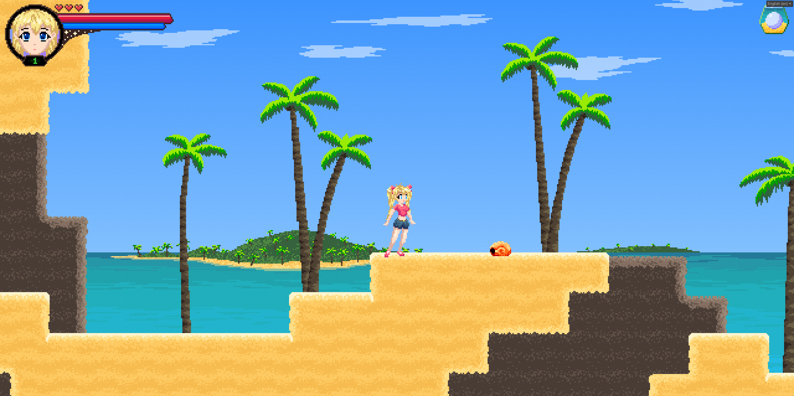 Sample screenshot - Beach